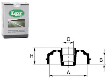 Комплект bębnów гальмівних lpr 6001550813 82003811 фото №1