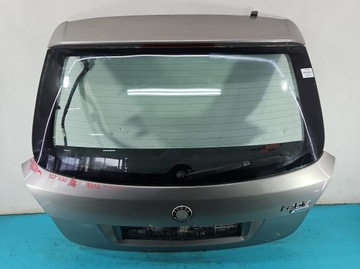 Крышка зад багажника стекло skoda fabia ii 2 универсал 5d бежевый 9202 фото №1