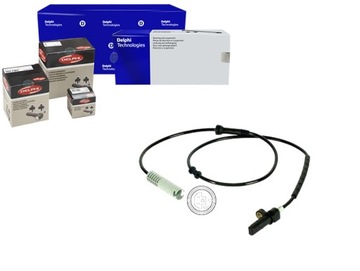 Датчик скорости вращательной колёса abs [delphi ham] фото №1