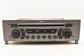 Радіо радіопрогравач cd mp3 96650206xh00 peugeot 308 1 i t7 07-11 фото №1