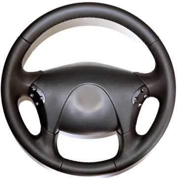 Руль mercedes actros mp2 mp3 axor atego ii унимог обшивка кожа 113 фото №1