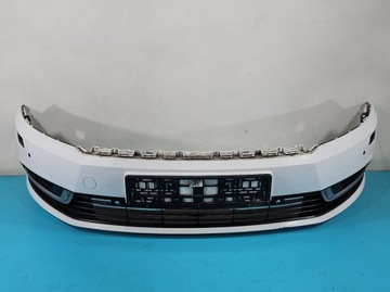 Бампер перед vw passat cc 12-16 білий lb9a фото №1