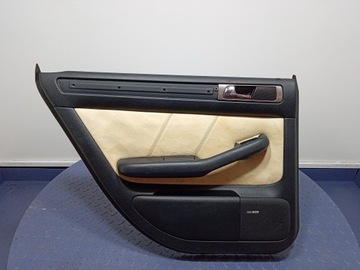 Audi a6 c5 avant обивка дверь зад левая боковина кожа фото №1