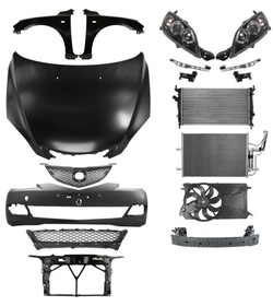 Mazda 3 хэтчбек 06-09 капот бампер крыло pas фото №1