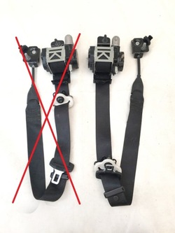 Ford edge 15- pas безпеки праві перед фото №1