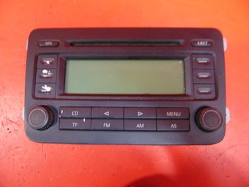 Volkswagen golf 5 v 1k1 touran caddy passat b6 радіо cd rcd300 фото №1