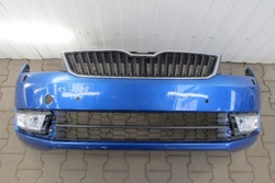 Бампер перед переднє skoda rapid 5ja 12-17 фото №1