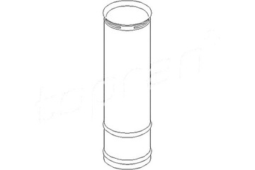 Topran захист амортизатора audi a3 seat altea alte фото №1