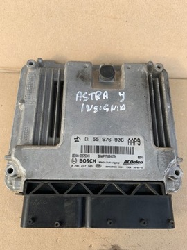 Компьютер двигателя opel insignia astra j 2.0cdti 55576906 фото №1