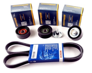 Стрічка обладнання+ ролики opel signum vectra c 1.9cdti фото №1