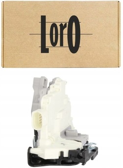 Замок дверь зад левый audi a4 b8 a5 q3 q5 q7 porshe cayenne фото №1