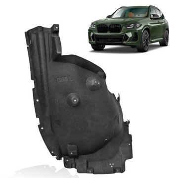 Тканевый подкрылок передние левая запчасть задняя 51717394815 bmw x3 g01 2017+ фото №1