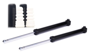 Амортизатори зад + відбійники audi a4 b6 b7 2000-2008 фото №1