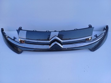 Решітка решітка радіатора решітка радіатора перед хром носик citroen berlingo 2 ii 3 iii рестайлінг фото №1