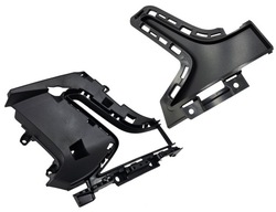 Решётка бампера крепление правые audi a6 c8 s-line 18- заглушка решётка перед фото №1