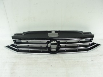 Решётка радиатора хром решётка vw passat b8 рестайлинг 2019- 3g0853653n фото №1