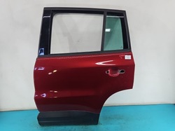 Двері зад ліві vw tiguan i 07- hb 5d бордовий la3t фото №1