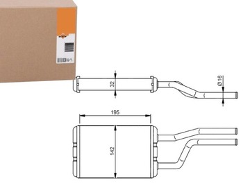 Nrf отопитель toyota hiace 95-06 nrf фото №1
