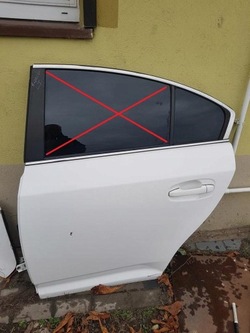 Дверь левый зад sedan toyota avensis t27 фото №1