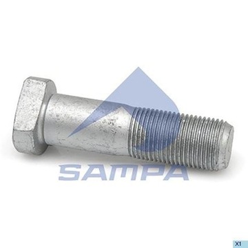 Гвинт колеса mb m18x1,5x65 sampa 100.279 фото №1