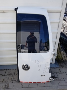 Vw caddy iii рестайлинг 2k 10-15r дверь правые зад задние lb9a фото №1