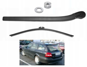 Важіль + листова ресора двірник задня зад jaguar x-type фото №1