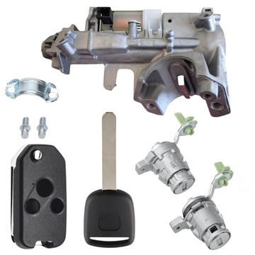 Замок запалювання вставка вкладиші замка двері комплект honda crv cr-v ii 2001-2006 фото №1