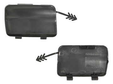 Audi q3 8u 2011-2015 заглушка фаркоп бампера ліва зад 8u08074414u8 фото №1