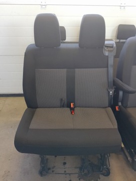 Сидіння пасажира expert iii jumpy iii proace ii traveller подвійне сидіння диван фото №1