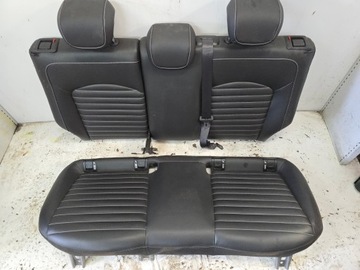 Opel corsa e диван зад сидіння спинка opc recaro шкіра фото №1