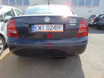 Бампер зад задний skoda superb i pdc фото №1