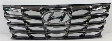 Решётка защита решётка радиатора hyundai tucson iv 20- фото №1
