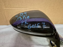 Праві дзеркало vw golf vii 2017-2020r 13 pin lc9x оригінал фото №1