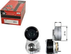 Натягувач ремінь багаторівнева daf cf 85 xf 105 mx2 фото №1