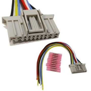 Штекер роз'єм джгут світла кузов fiat panda фото №1