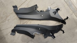 Захист ліва обшивка накладка підкрилки порога зад mercedes glc w253 x253 фото №1