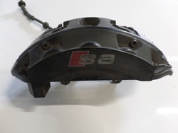 Audi a8 s8 d4 суппорт тормозной переднее левый фото №1