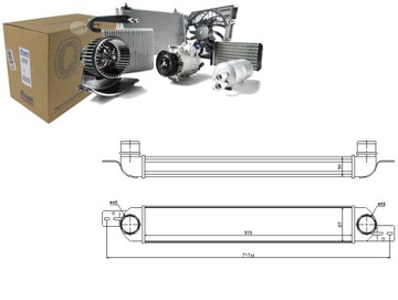 Интеркулер радиаторов воздуха наддувный [ni фото №1
