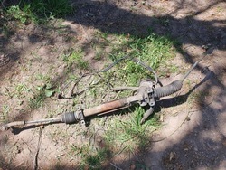 Автомобіль skoda fabia i 1.2 трансмісія рейка рульового управління 601423055n справна фото №1