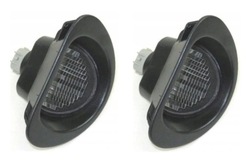 Peugeot 107 лампа свет номерного знака регистрационный фото №1