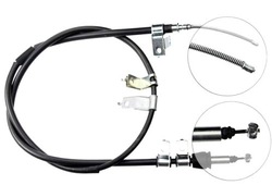 Трос гальма ручного hyundai фото №1