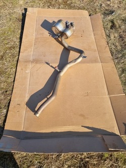 Выхлоп глушитель maserati levante 3.0i бензин фото №1