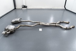 Вихлоп вихлопна система mercedes sl63 amg фото №1