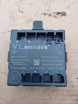 Модуль двері лівих водія mercedes vito w447 2016r фото №1