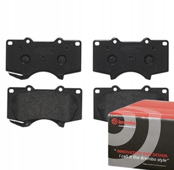 Brembo p 83 102 набор тормозные колодки тормозных, тормоза дисковые фото №1