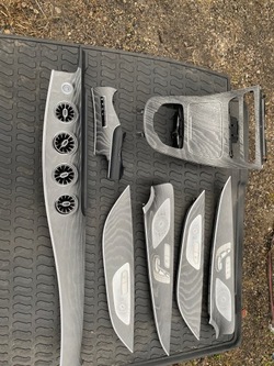 Mercedes cls w257 комплект dekorów планки декоративный фото №1