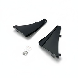 Брызговики передние - чёрный блеск chevrolet corvette c8 2020-2024 stingray фото №1