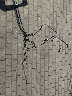 Трубки дроти гальмівні nissan qashqai j11 1.2t фото №1