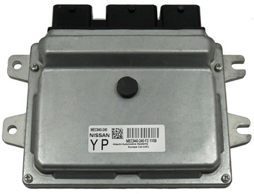 Ecu nissan qashqai i 1.6 16v mec940-240 f2 1y08 yp фото №1