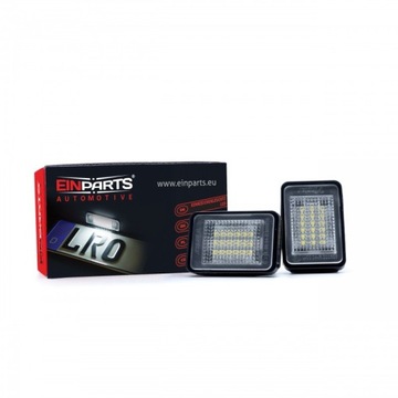 Лампочки led номерного знака rej. mercedes glk x204 2007 – фото №1